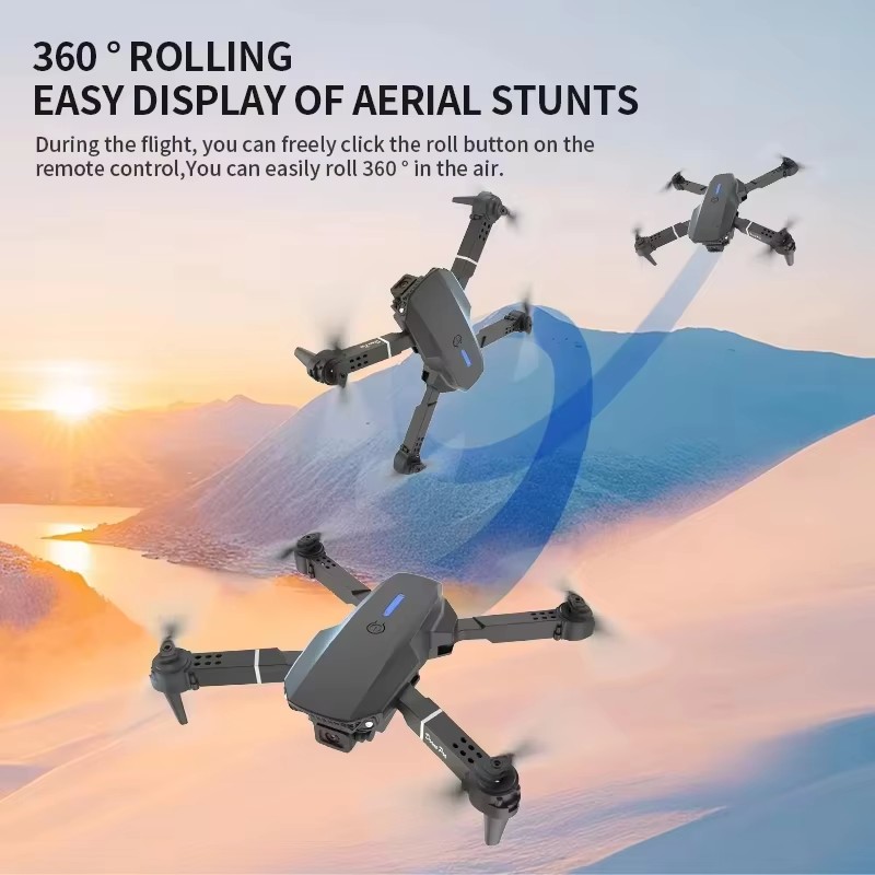 โดรน E88 Pro รุ่นใหม่ อัปเกรด  - Eachine Drone E58 บทวิจารณ์และราคา