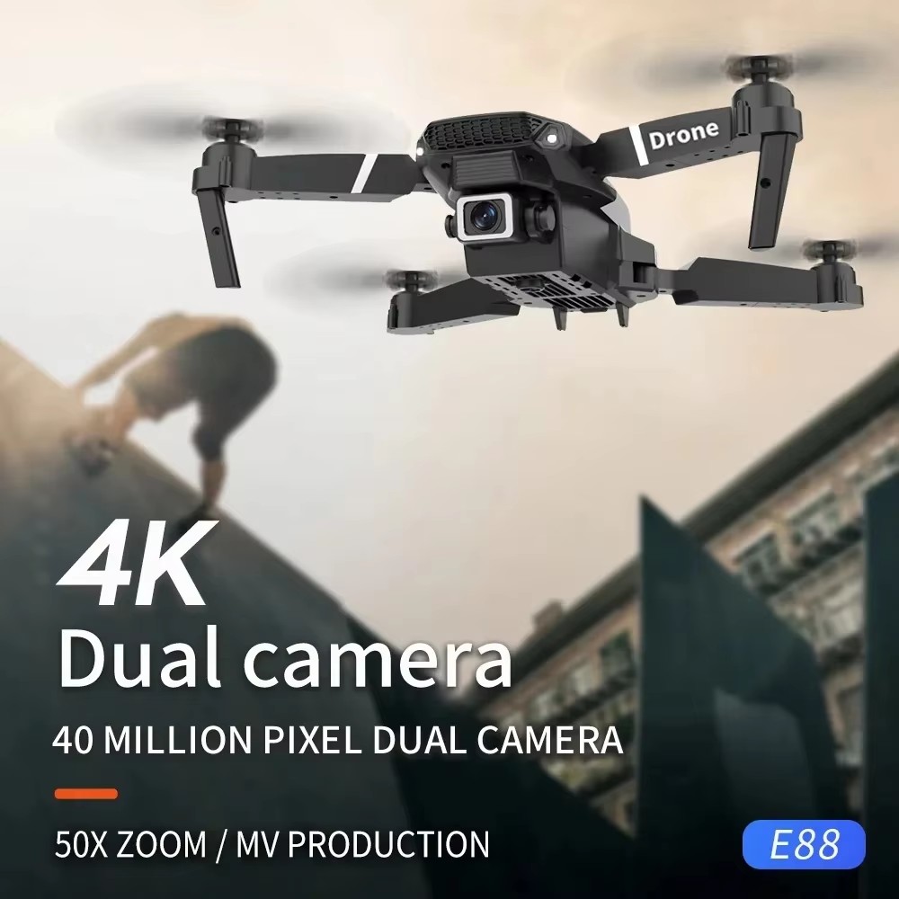 โดรน E88 Pro รุ่นใหม่ อัปเกรด  - Eachine Drone E58 บทวิจารณ์และราคา